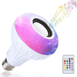 Multicolor Bluetooth LED Bulb with Speaker