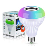 Multicolor Bluetooth LED Bulb with Speaker