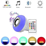 Multicolor Bluetooth LED Bulb with Speaker