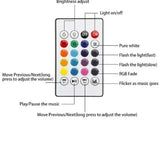 Multicolor Bluetooth LED Bulb with Speaker
