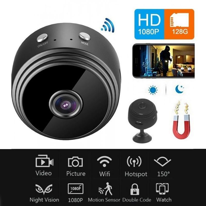 Black 360° WiFi Camera