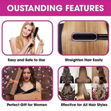 Premium Hair Straightener Brush with 5 Intensity Levels