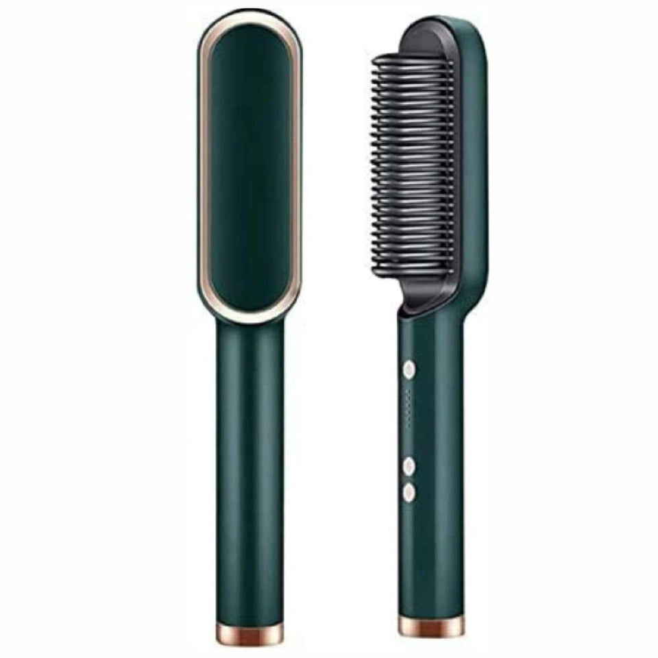 Premium Hair Straightener Brush with 5 Intensity Levels