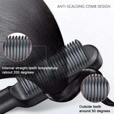 Premium Hair Straightener Brush with 5 Intensity Levels